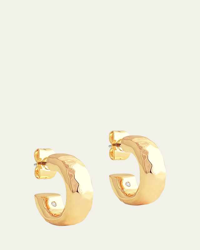 Farrier Huggie Hoop Earrings